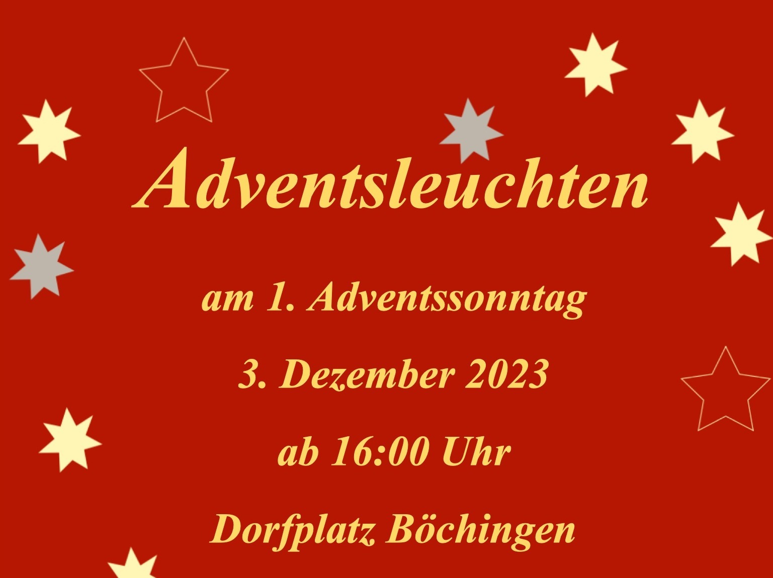 Read more about the article Adventsleuchten